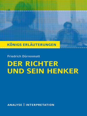cover image of Der Richter und sein Henker von Friedrich Dürrenmatt.
